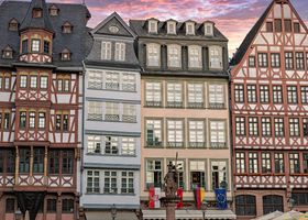 Old Town historic facades