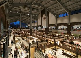 Riverside market hall